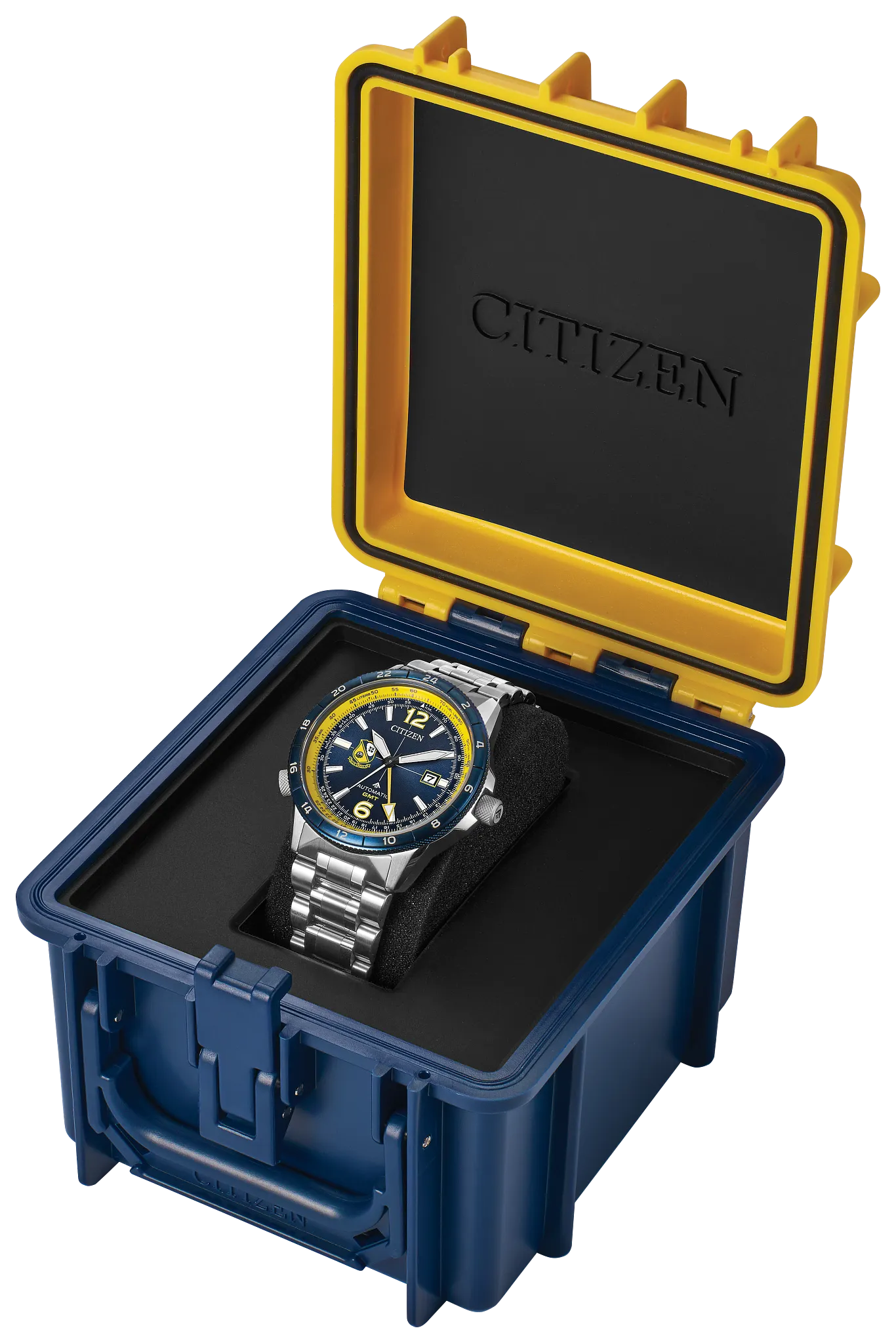 Promaster Air GMT Navy Dial Stainless Steel Bracelet NB6044-54L